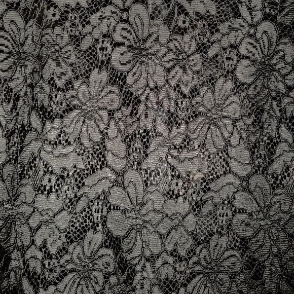 Prosecco Floral Lace Overlay Dress - Picture 4 of 9